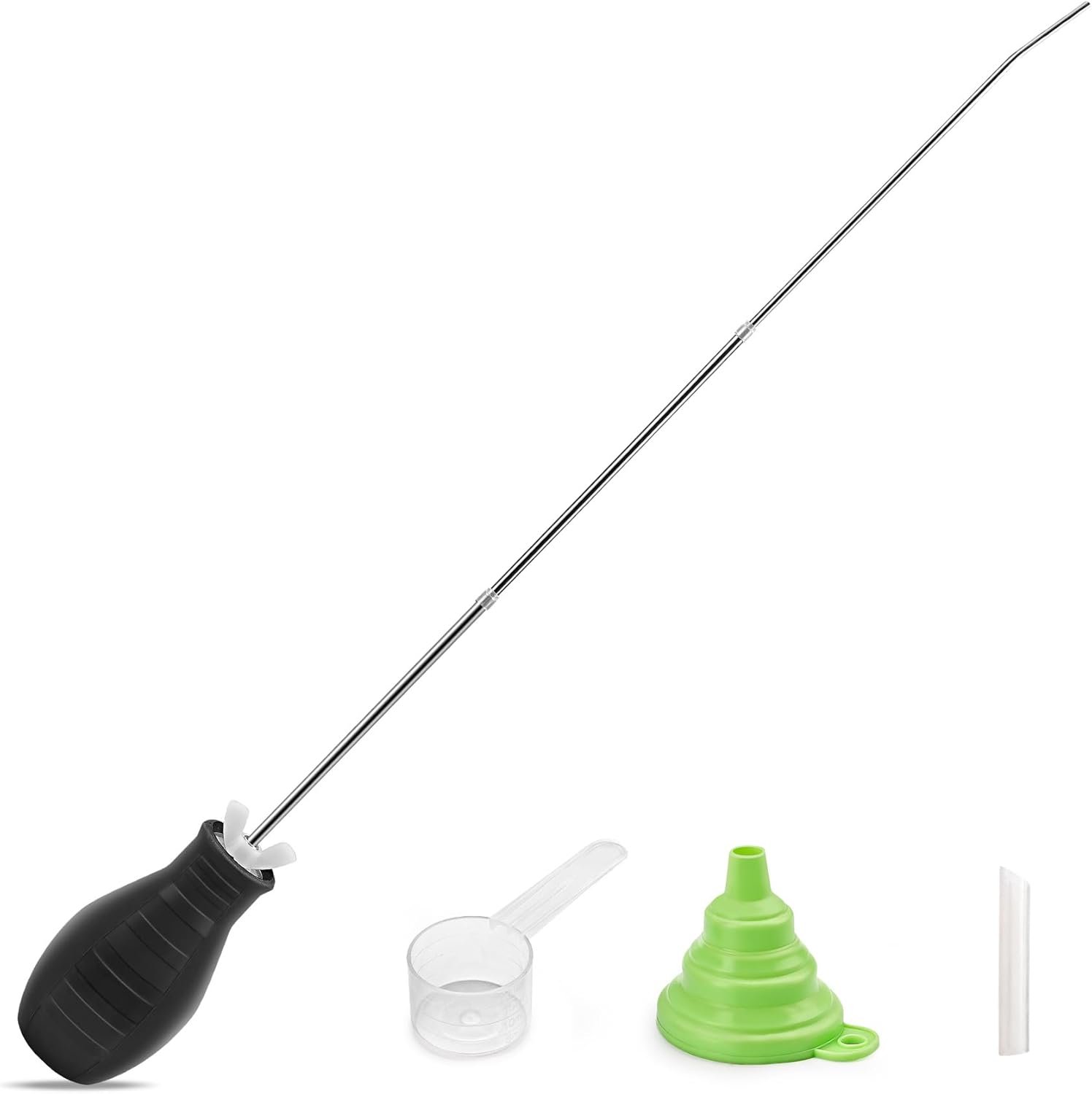 Powder duster applicator